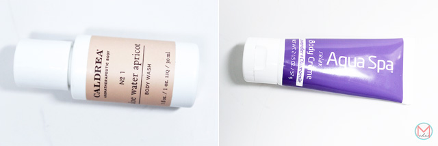 Caldrea Body Wash & Aqua Spa Relax Body Creme glossybox