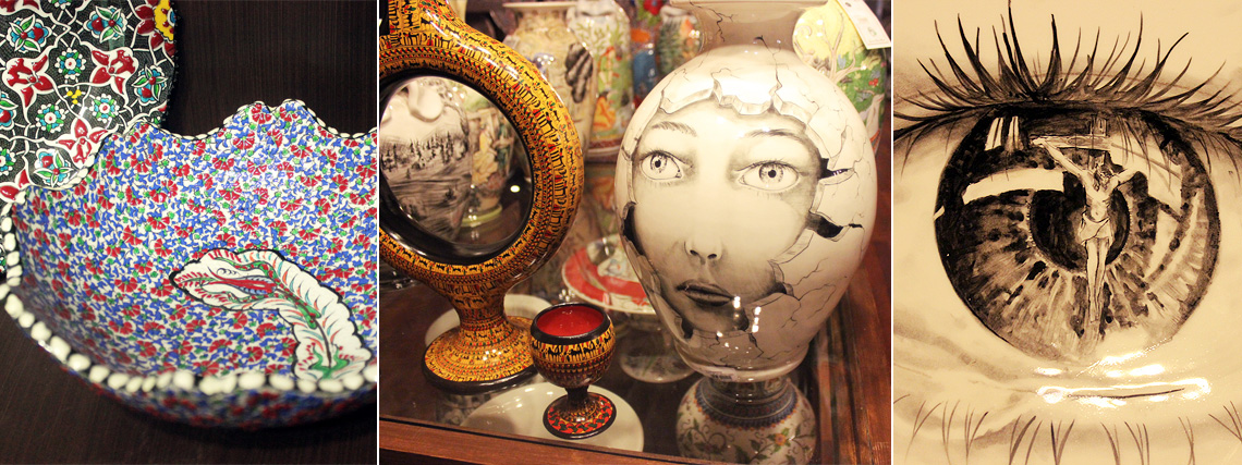 The Turkish ceramics, pottery