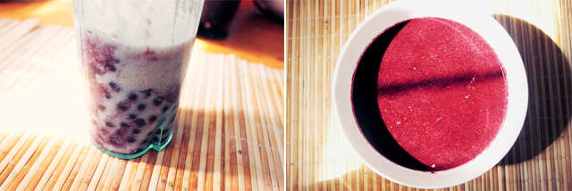 Blending the Blueberries and Lychee Together, recipe, tips, advice