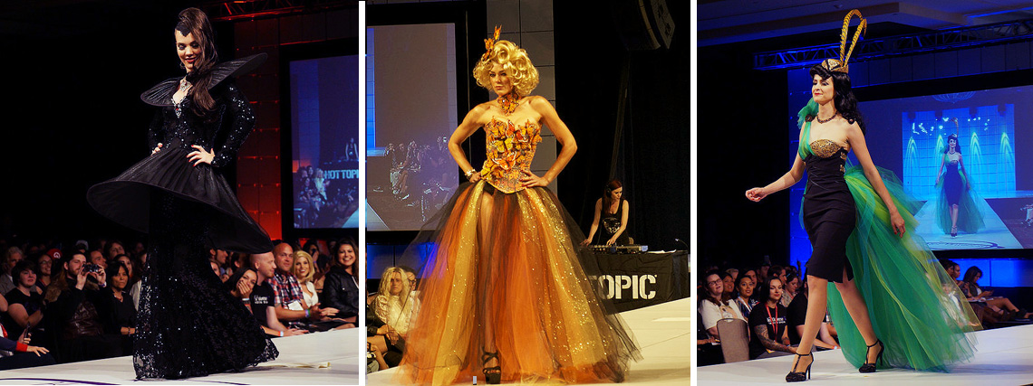 Making Fashion History - Inaugural Comic Con Fashion Show, modern chic magazine, scifi, designers