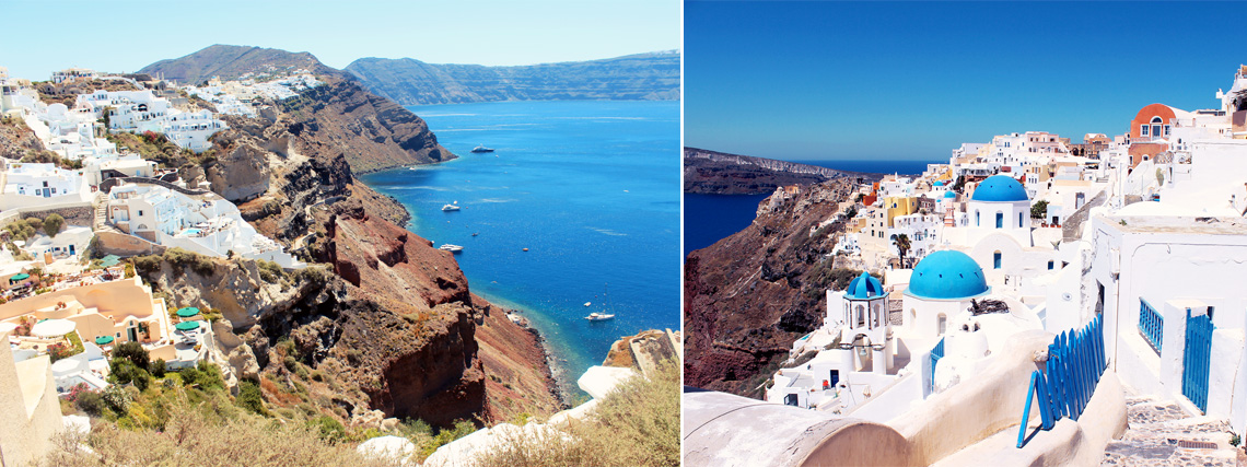Magnificent views of Oia