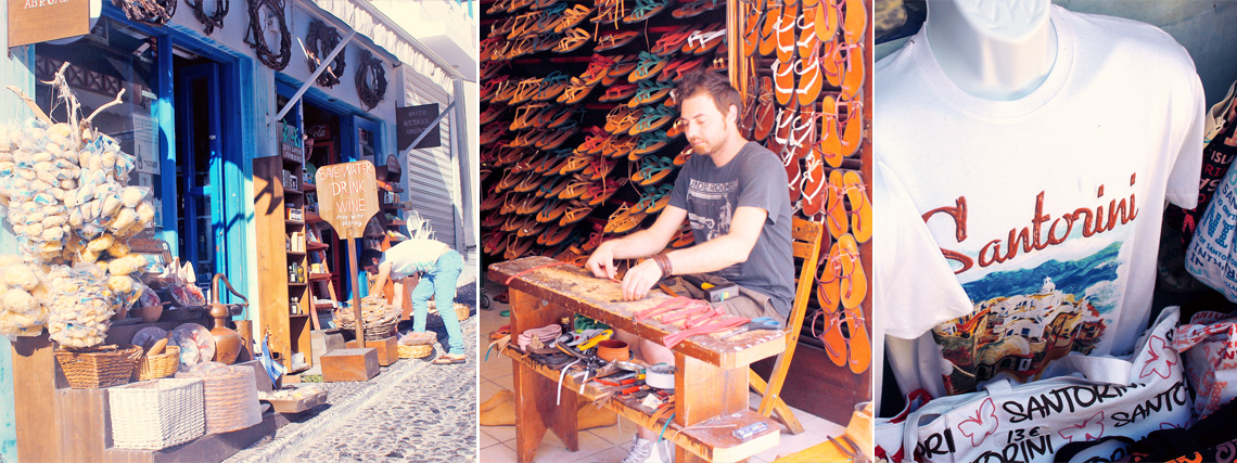 Shopping in Fira