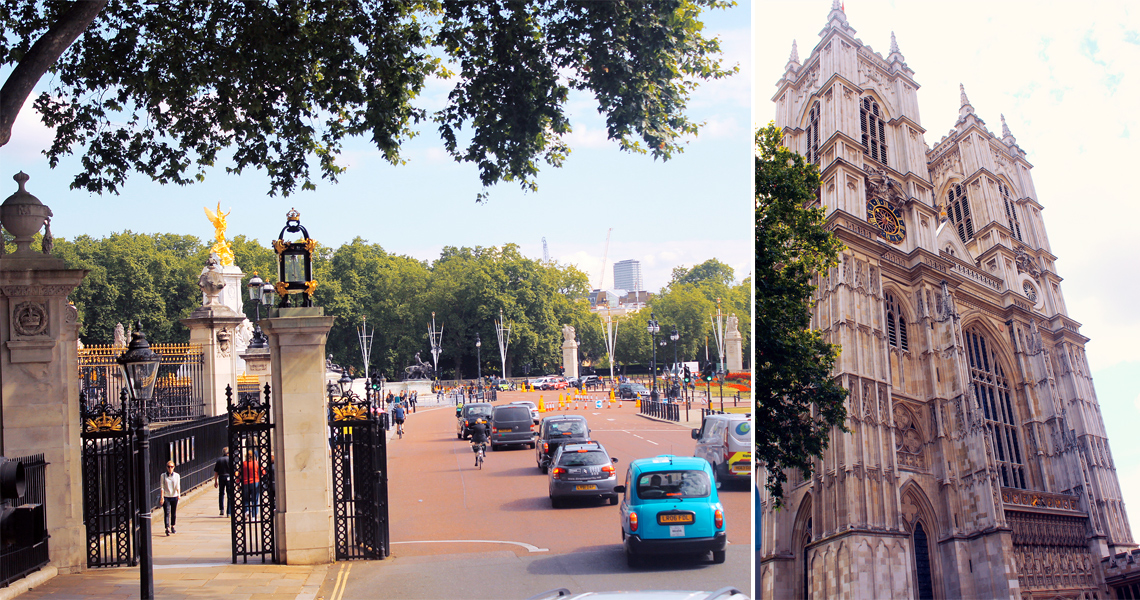 The Buckingham Gate & Westminster Abbey, london, england, travel, blog, destination, modern chic magazine