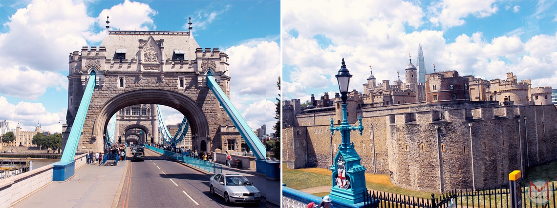 The Tower Bridge & Tower of London