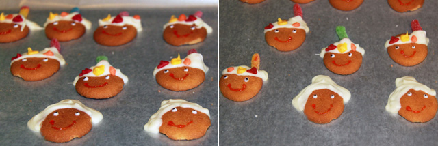 Chic DIY: Semi-Homemade Pilgrim & Native American Cookies, recipe, pinterest, thanksgiving, stepbystep