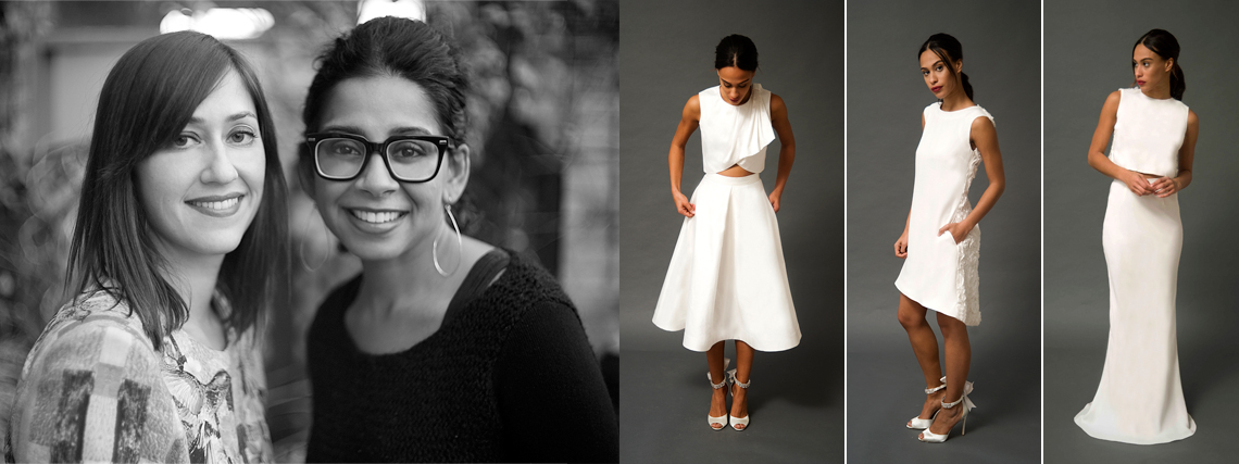 Q&A with, Lakum, Founders Sathya Balakumar and Heather Green, bridal, brides, wedding dress, shopping, bridal industry, interview, how to, gowns, suite of looks, fashion, weddings