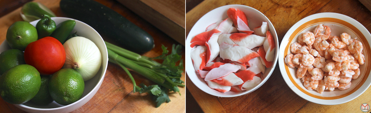 Ceviche, shrimp & crab ceviche, recipe, quick and easy, latin america, foodie, foods, chic bites, food bloggers, seafood, pescatarian, nom, pinterest, recipe, how to make ceviche, how to, cooking, kitchen, dishes, spicy