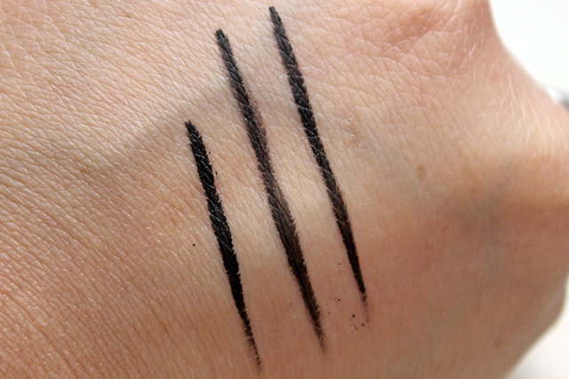 Mustaev Smudge Proof Catwalk Gel Eye liner swatches, mustaev, review, beauty, beauty products, cosmetics, bblogger, bellashoot, swatches, demos, eyeshadows, mua, lipstick, eyeliner, makeup brushes, korean