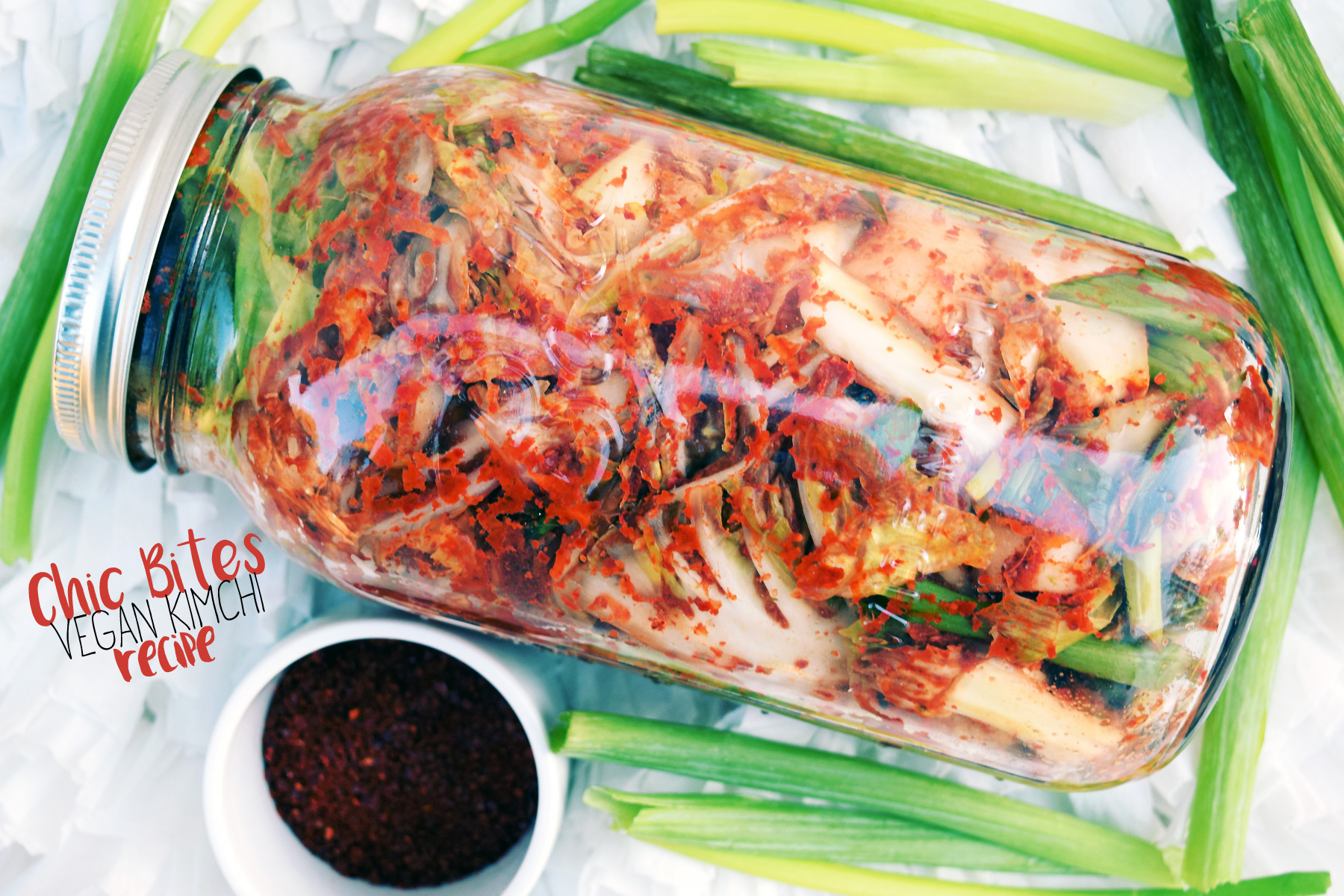 vegan, vegan recipes, kimchi, vegan kimchi, how to make, recipe, korean food, spicy, dishes, cooking, guide, tutorial, foodie, food blogger, blogger, food, veganism