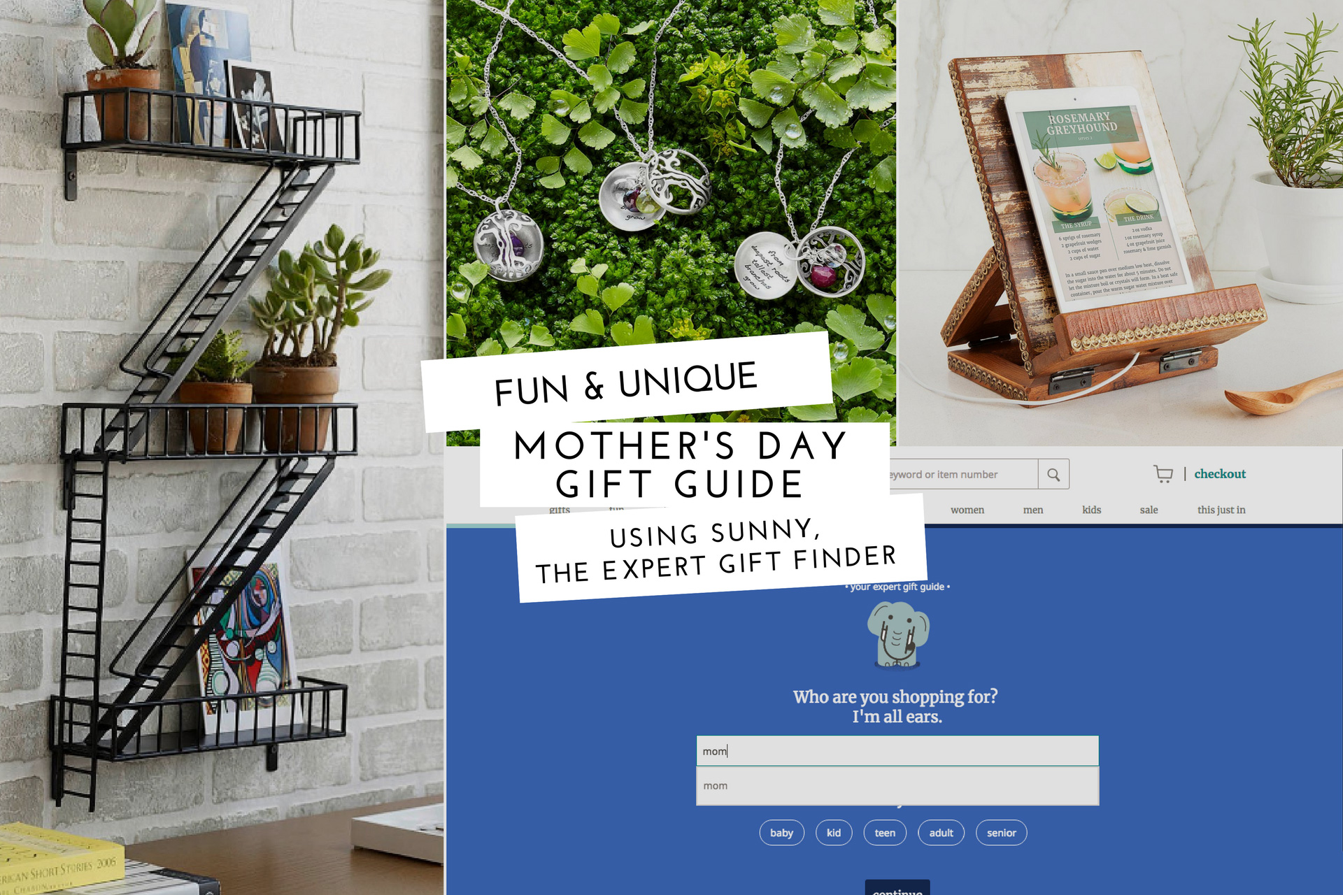 uncommongoods, unique gifts, mother's day, gift guide, shopping, artisan, eco-friendly, sustainable, modern chic magazine, mother day