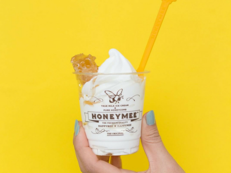 ice cream, milk tavern, honeymee, salt and straw, little damage, charcoal ice cream, honey comb, artisan flavors, ice cream burrito, Los Angeles, LA, LA bites, Foodie, Instagram, Selfie, Yum, dessert, sweets, summer, instagram worthy, hot spots, food guide,
