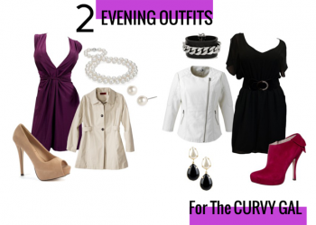 2 Fall-Inspired Evening Outfits for the Curvy Gal