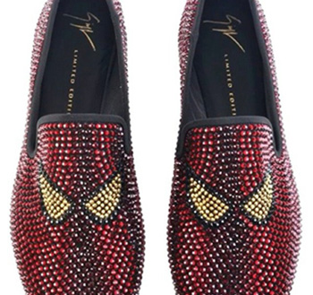 Spiderman-Inspired shoes Giuseppe-Zanotti