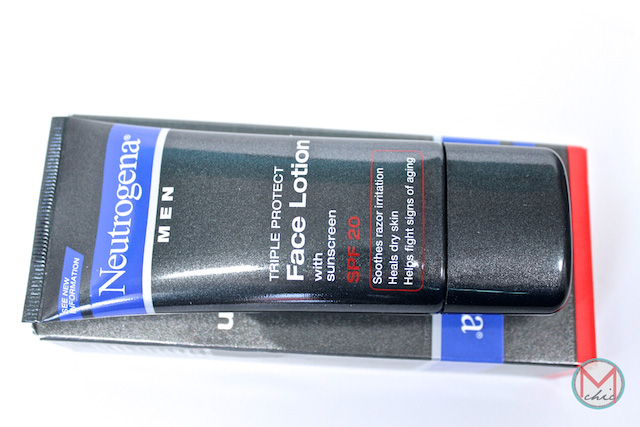 NEUTROGENA MEN® TRIPLE PROTECT FACE LOTION SPF 20