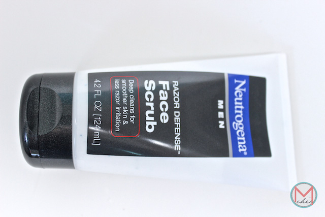 NEUTROGENA MEN® THE RAZOR DEFENSE® DAILY FACE SCRUB