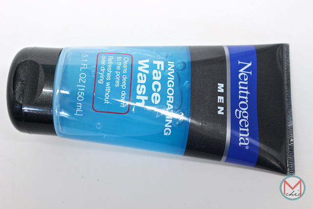 NEUTROGENA MEN INVIGORATING FACE WASH