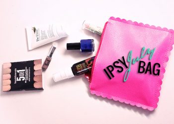 Ipsy July 2014 Glam Bag, subscription, beauty, service, modern chic magazine, michelle phan