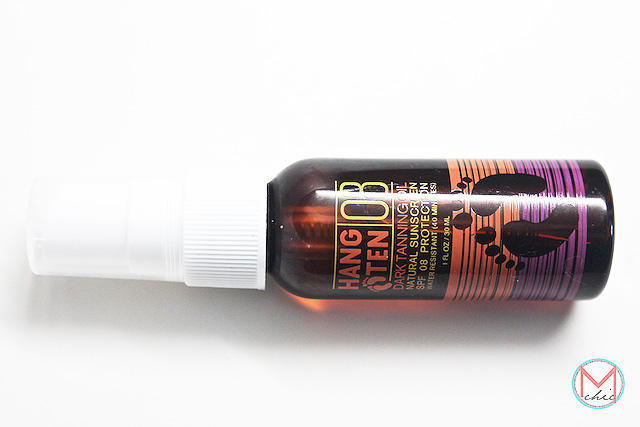 Hang Ten Dark Tanning Oil SPF 08 modern chic magazine