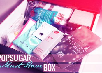 Popsugar August 2014 Must Have Box, must have, box, monthly subscription service, beauty, lifestyle, modern chic magazine