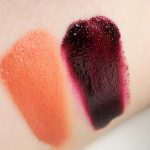 Obsessive Compulsive Cosmetics Lip Tars in Authentic & Black Dahlia, swatches, beauty, cosmetics, lips