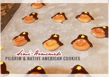 Chic DIY: Semi-Homemade Pilgrim & Native American Cookies, recipe, pinterest, thanksgiving