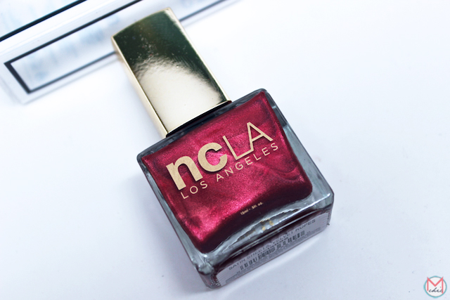 NCLA Nail Lacquer in Satin Sheets, Velvet Ropes