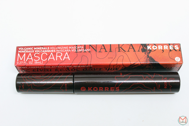 Korres Volcanic Minerals Volumizing Mascara, beauty, products, review, glossybox, review, pinterest, beauty subscription service