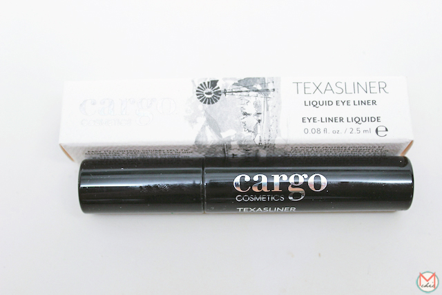 Cargo TexasLiner Liquid Eye Liner, beauty, products, review, glossybox, review, pinterest, beauty subscription service
