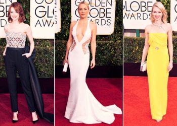 Golden Globes 2015: The Best Dressed Women, oscars, awards, celebrities, emma stone, kate hudson, naomi watts, fashion, red carpet, trends, the best