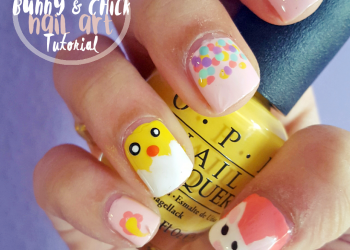 easter, bunny, chick, nail art, nail polishes, cutepolish, jennfabulous, nail designs, beauty, bblogger, trends, spring, how to, nail art tutorial