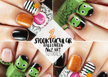 Nail art, tutorials, nails, beauty, lifestyle, how to, beauty guide, nail tutorial, Halloween, opi, nail polishes, swatches, nail design, October, spooky, Frankenstein, pumpkin, design, beauty blogger, Happy Halloween