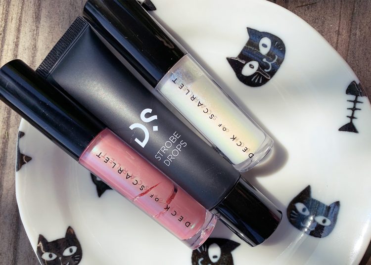 liquid lipstick, lip gloss, strobe, highglighter, Deck of Scarlet, Holo-Glam Kit, beauty, makeup, vegan, subscription service, vegan beauty, lifestyle, product review
